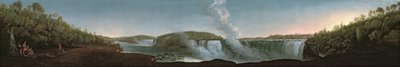 Cascate del Niagara da sotto Table Rock, 1808 da John Trumbull